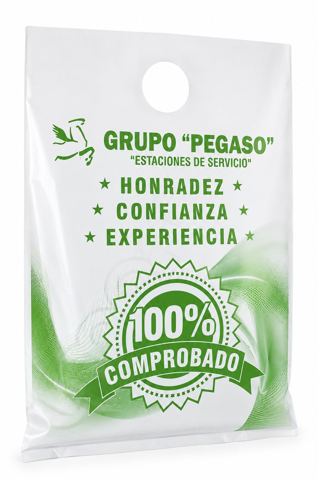 Bolsa de basura para coche impresa