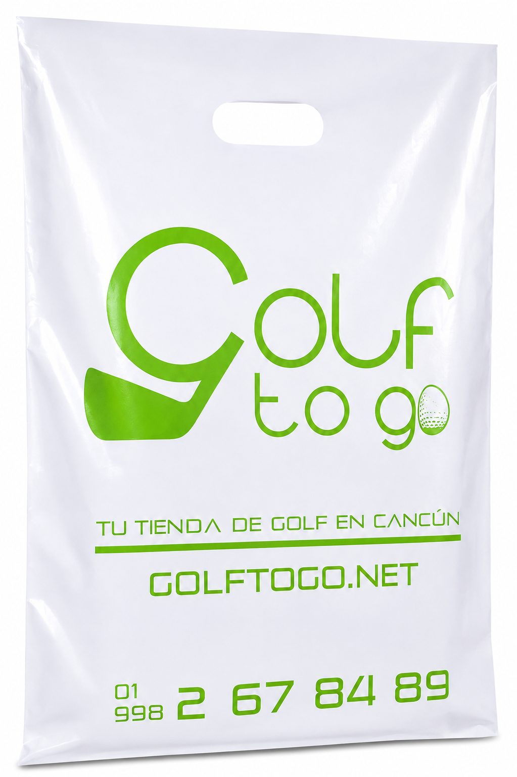 Bolsa boutique impresa a color