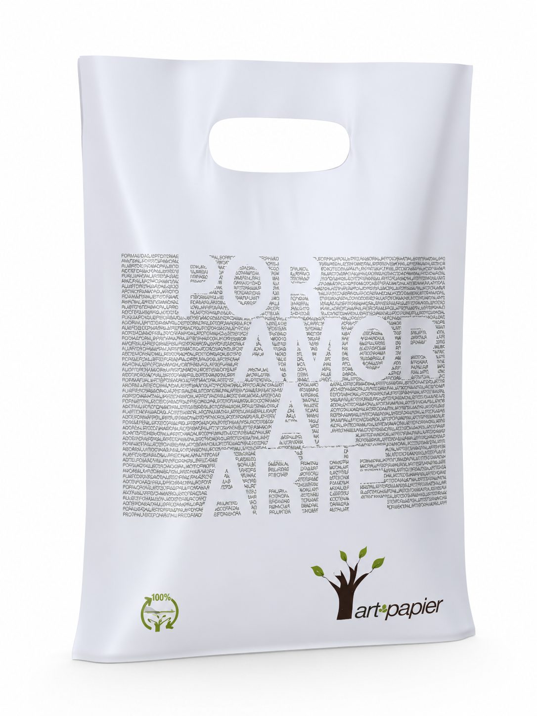 Bolsas con publicidad impresa